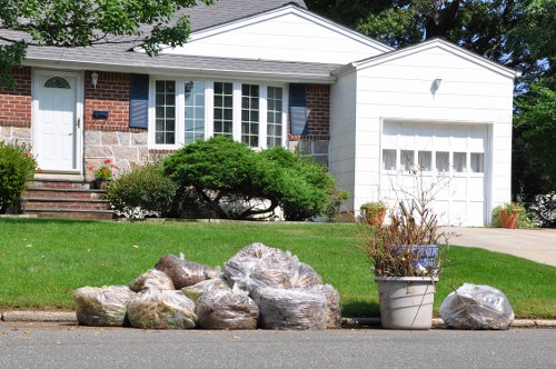 Eco-friendly garden clearance process