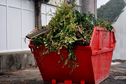 Eco-friendly rubbish collection practices in East London