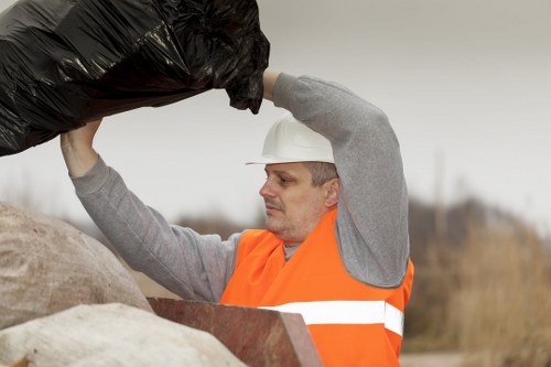 Eco-friendly garden waste disposal process